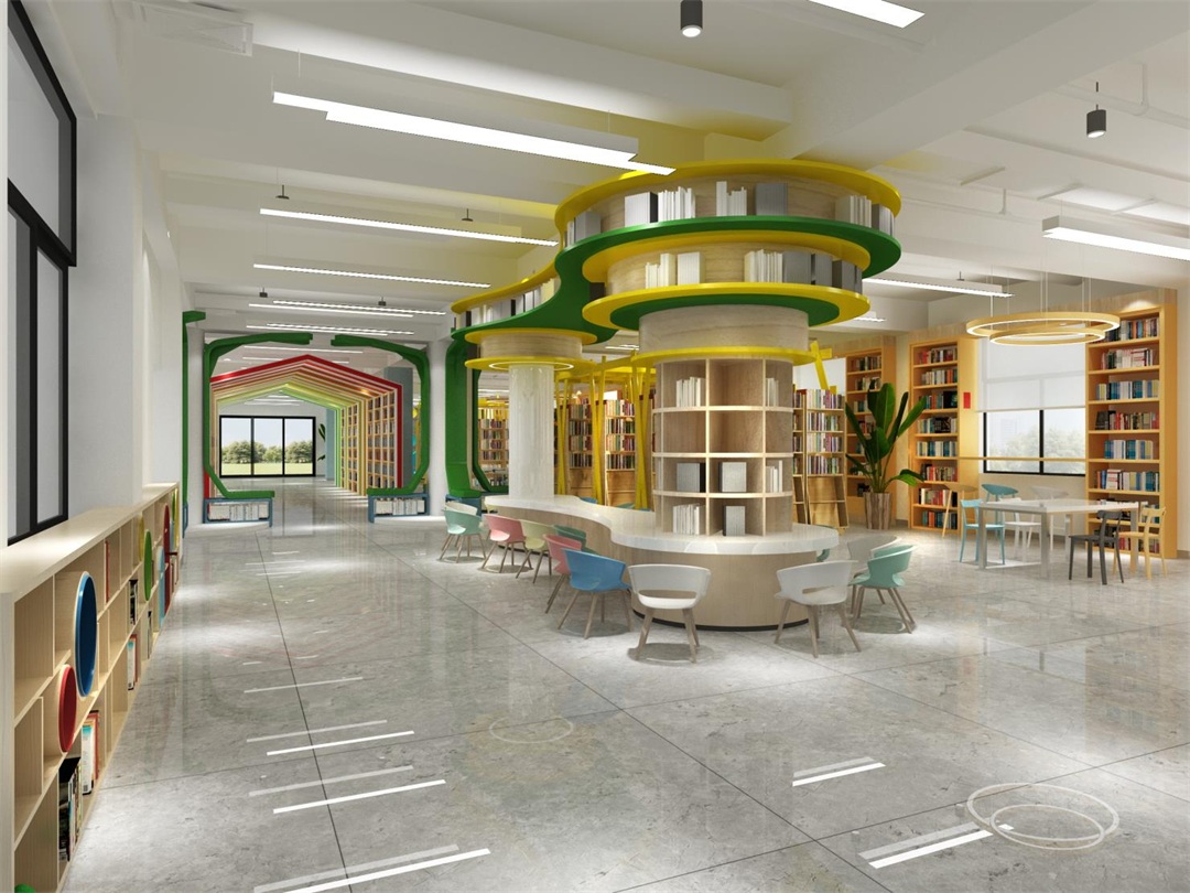 单县实验小学图书馆